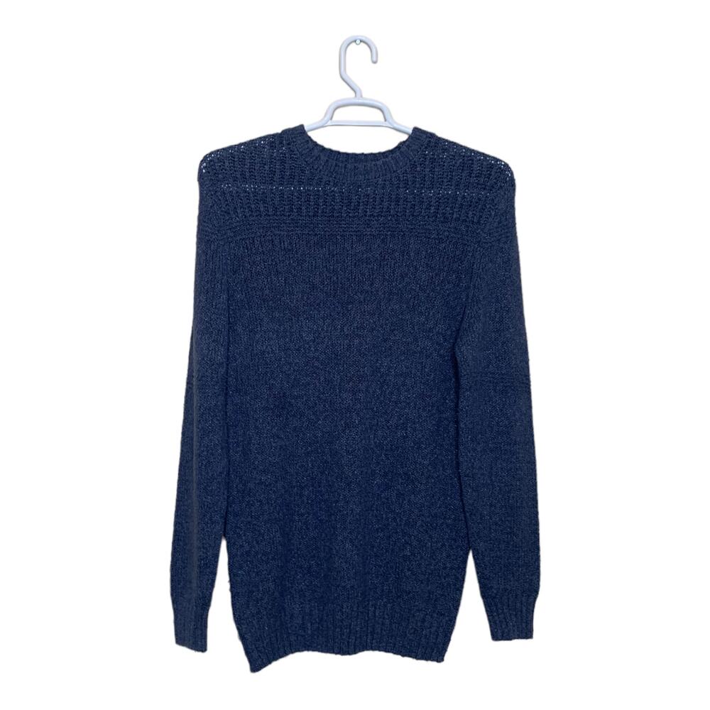 Method men blue crew neck sweater size Small